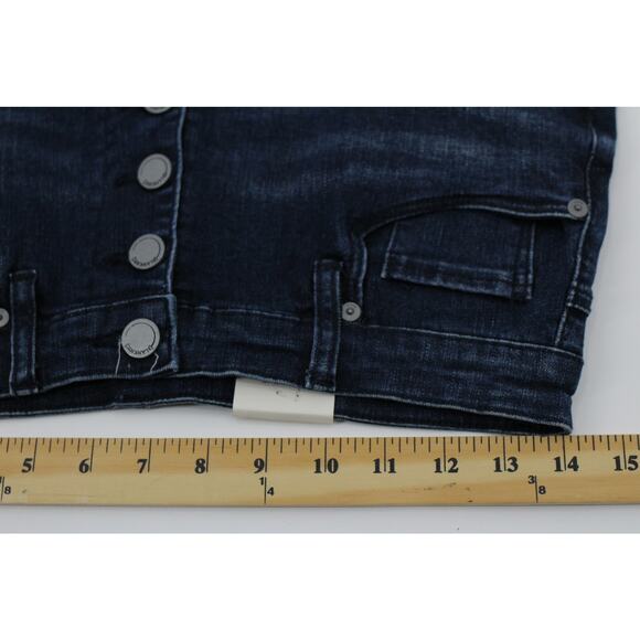 NWT BLANKNYC the lenox hi rise button fly cut off shorts womens 28 normcore - Picture 6 of 7